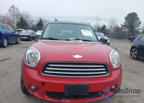 2013 Mini Countryman Cooper z USA, uszkodzony, nr VIN WMWZB3C52DWM31224